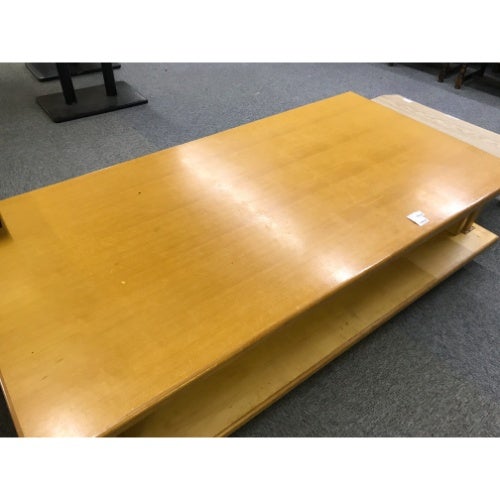 座卓　中古 中古】座卓 ブラウン 幅1605×奥行605×高さ335 【送料別途見積】【業務