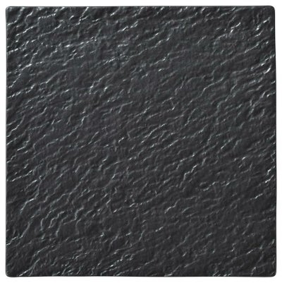 24cmスクエアプレート(ハマ付き)BKスクエアプレート