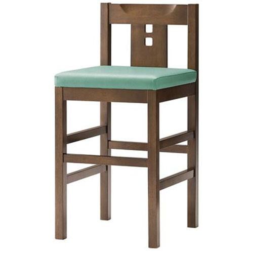 CRES(クレス) 和風カウンター椅子 【ユズカウンター】 張地ランクA /（業務用カウンターチェア/新品）（送料無料）