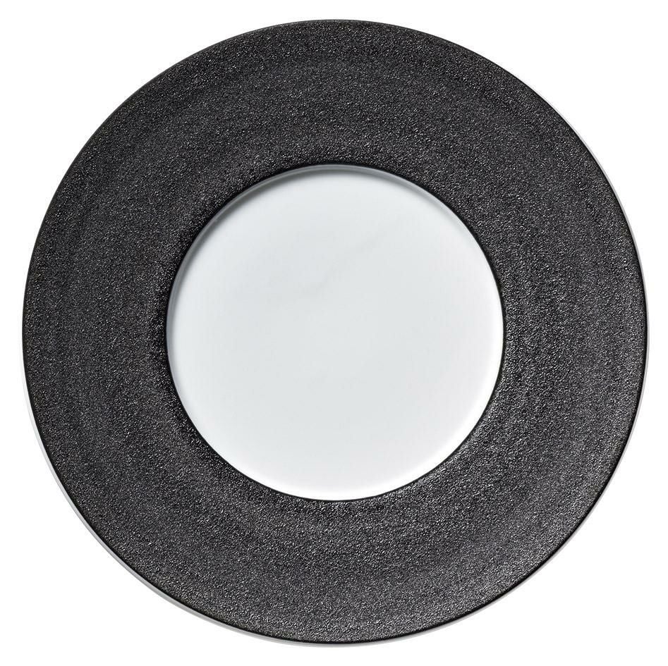 プレノ シルバーブラック27cmディナー /パーティ大皿