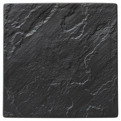 16cmスクエアプレート(ハマ付き)BKメテオ