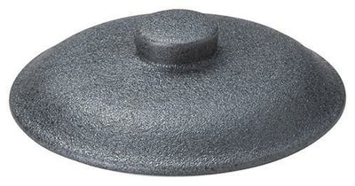 6 1/2インチキャセロール 蓋レンジシルバーブラック