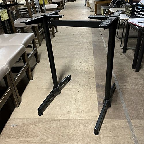 中古】テーブルレッグ 2人用 幅560×奥行590×高さ730 【送料別途見積