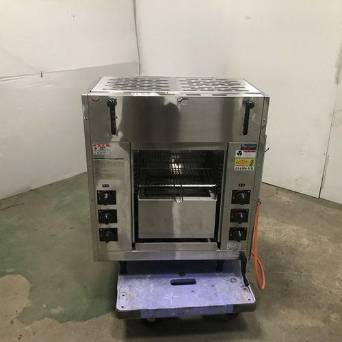 業務用/新品】【マルゼン】ガス両面式焼物器 スピードグリラー 赤外線