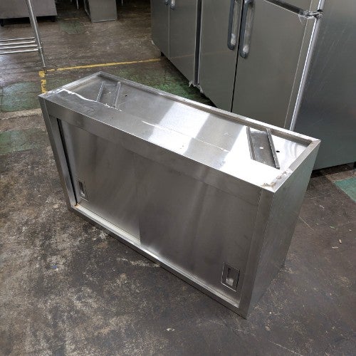 中古】吊戸棚 幅1050×奥行350×高さ620 【送料別途見積】【業務用
