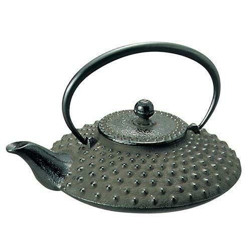 燗瓶 0.5L 平型 アラレ 南部鉄