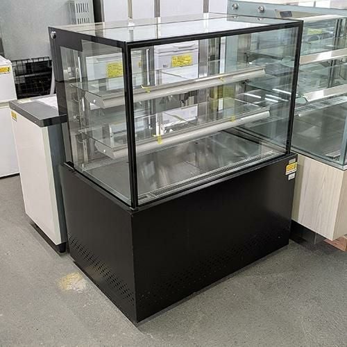 業務用/新品】 サンデン 対面ケーキショーケース ドレン強制蒸発式 前