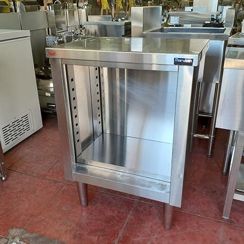 SS-FC ステンレス キャビネットワゴン 幅445×奥行570×高さ630mm/新品