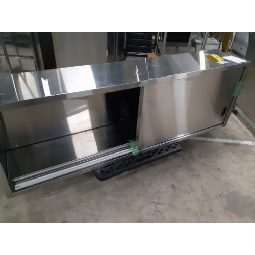 ❶タニコー 業務用 ステンレス 吊戸棚 引戸 1500×600×350 中古】吊戸棚 タニコー 幅1800×奥行350×高さ600 【送料別途見積