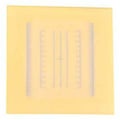 積層式調理用 目盛り入りまな板 正方形 M イエロー