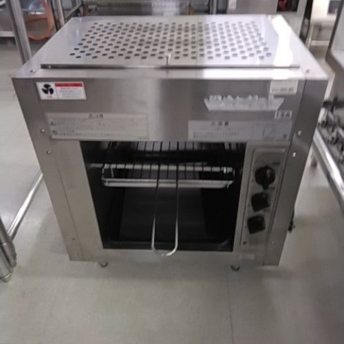 中古業務用ガス式上火タイプ焼き台(縦50cm×横55cm×奥行き40cm) 中古上火式焼物器の通販ならテンポスドットコム