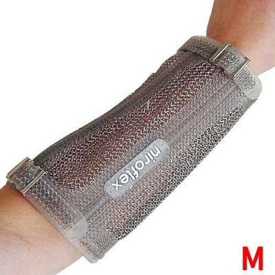 ニロフレックス メッシュ腕カバー(1枚) M ステンレス