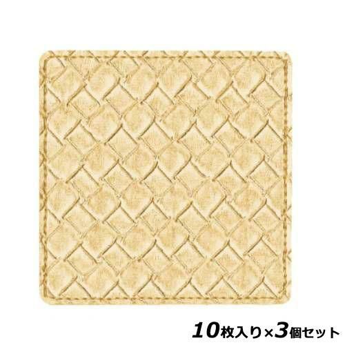 【3セット】コースター(10枚入) #360(10枚入)/ゴールド