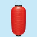 アルファ ビニール九長提灯 赤