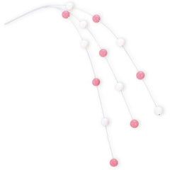 アルファ 餅花3本シダレ ピンク/白