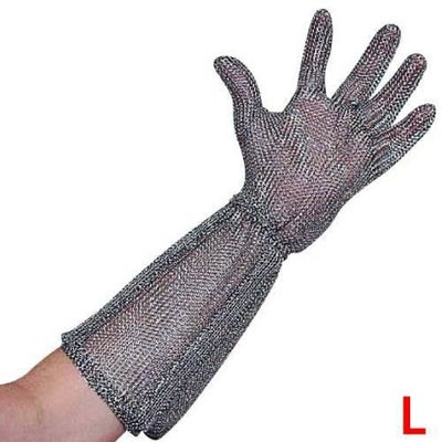 ニロフレックス メッシュ手袋ロングカフ付(1枚)L オールステンレス