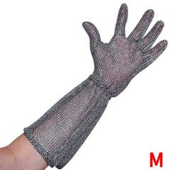 ニロフレックス メッシュ手袋ロングカフ付(1枚)M オールステンレス