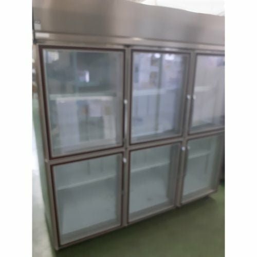 【中古】冷蔵リーチインショーケース 大和冷機 613DP6-EC 幅1800×奥行800×高さ1905 三相200V 【送料別途見積】【幕張店在庫】