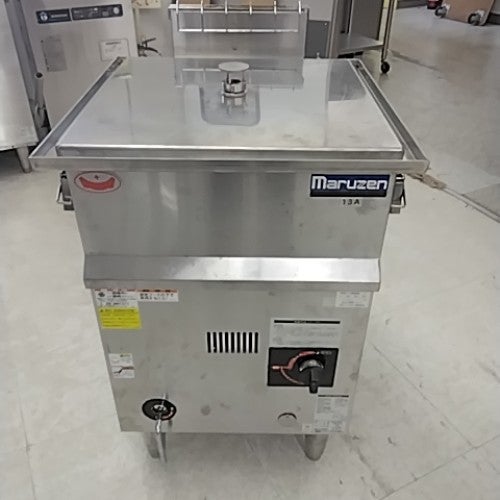 業務用/新品】【マルゼン】ガス蒸し器 セイロタイプ MUS-055D4 幅510