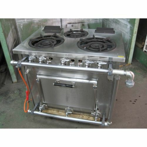 現状品 業務用 ガスレンジ LPガス用 タニコー NR0921 間口(横幅）約90cm 中古 tanico 苫小牧西店 tenpos_2500008440689