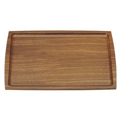 長角盆 330×240 濃木目 N.S