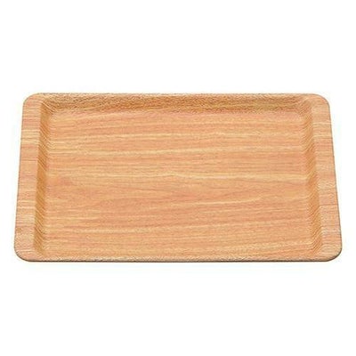 長角盆 300×210 薄木目 ノンスリップ