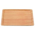 長角盆 420×294 薄木目 ノンスリップ