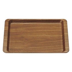 長角盆 300×210 濃木目 ノンスリップ