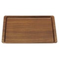 長角盆 420×294 濃木目 ノンスリップ