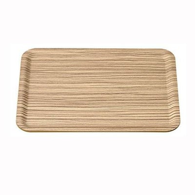 ユニバーサルトレイ 390×293 ゼブラウッド ノンスリップ