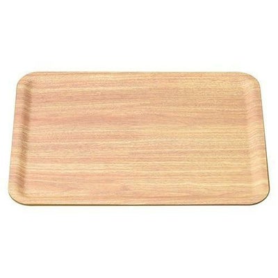 ユニバーサルトレイ 薄木目 ノンスリップ 420×315