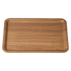 ユニバーサルトレイ 濃木目 ノンスリップ 390×293