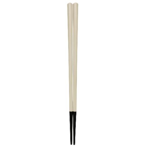 H2-1BE 二色箸 23cm ベージュ 100膳