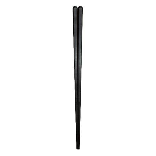 H4-1BK 転がらない八角箸 23cm 黒 100膳