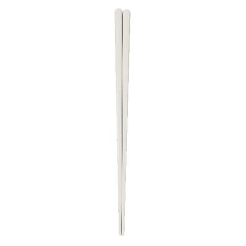 H4-1IV 転がらない八角箸 23cm アイボリー 100膳