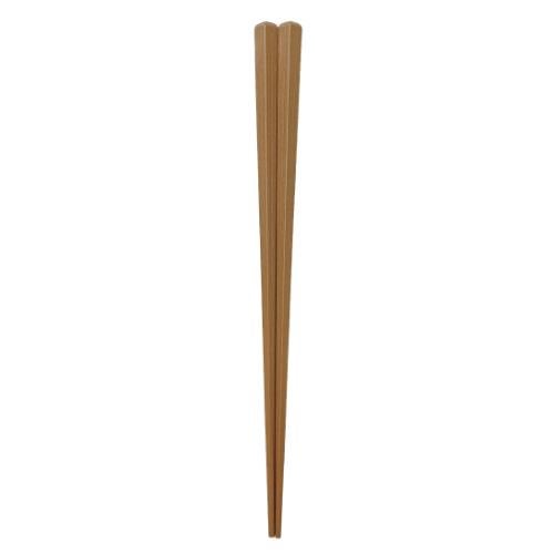 H5-1LB 五角箸 23cm ライトブラウン 100膳