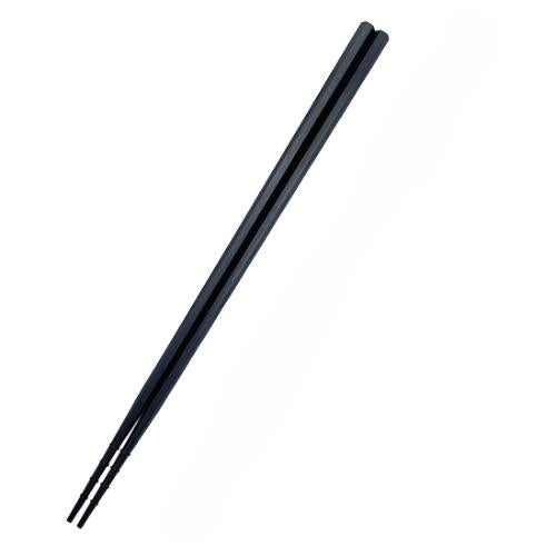 HS-4BK 耐熱樹脂菜箸 31cm 黒 100膳