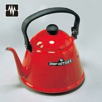 ドリップケトルII DKー200 レッド ホーロー 【 業務用 】【 同梱グループA 】