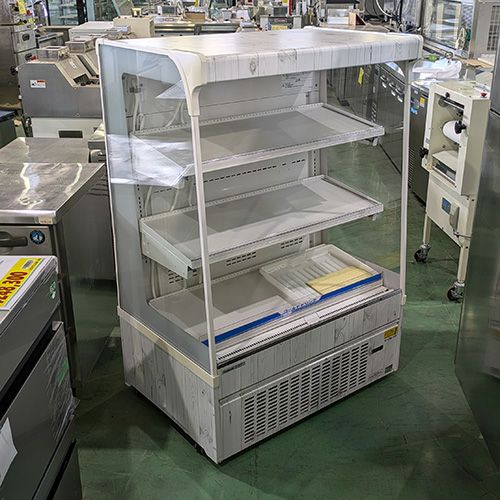 業界最長1年保証】【中古】冷蔵多段オープンショーケース 2温度帯