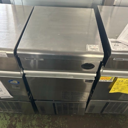 【業界最長1年保証】【中古】製氷機 25kg パナソニック(Panasonic) SIM-AS2500 幅395×奥行450×高さ800 【送料別途見積】【千葉店在庫】
