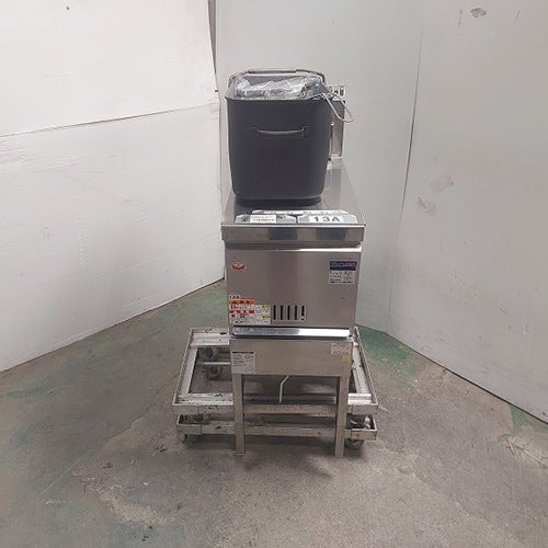業界最長1年保証】【中古】ガスフライヤー ファーストフードタイプ 13L