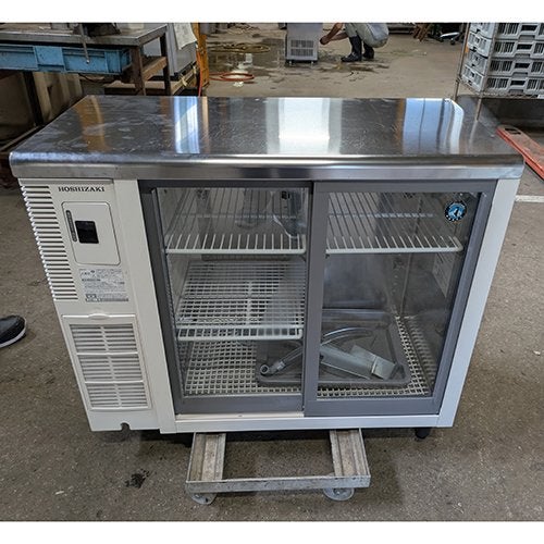 中古】台下冷蔵ショーケース ホシザキ RTS-90STD 幅900×奥行450×高さ