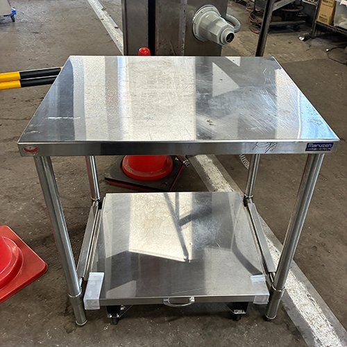店舗用品 厨房用品 作業台 コンロ台 炊飯台600×550×800(1) 中古】作業台 炊飯台付き BGなし 幅750×奥行600×高さ800 【送料別途