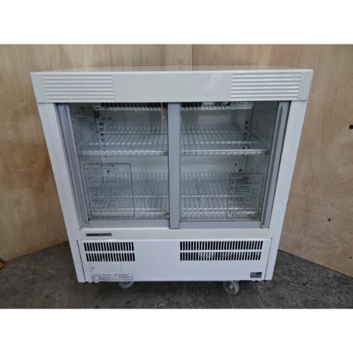 中古】冷蔵ショーケース パナソニック(Panasonic) SMR-U45NB 幅750
