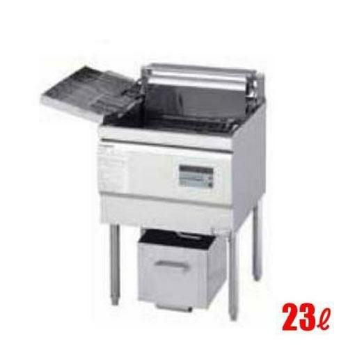 【コメットカトウ】電気フライヤー23L /CF3-E23/一槽式 幅550X奥行600X高さ800