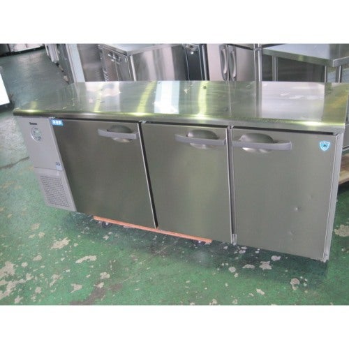 中古】冷凍冷蔵コールドテーブル 大和冷機 6161S-EC 幅1800×奥行600×高