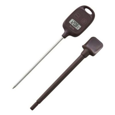 中心温度計 デジタル温度計【ブラウン】 TT-583-BR タニタ