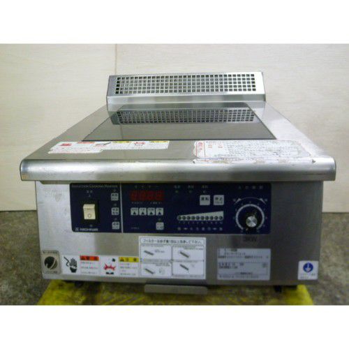 中古】IHコンロ IHクリーンコンロ 専用台付き マルゼン MIH-S03C 幅450