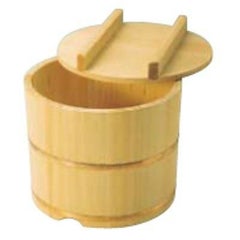 さわら製 飯枢 のせ蓋型 30cm 約1.5升 (業務用)(送料無料)