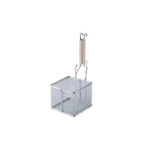 木柄コンパクト角型フライヤー篭(たこから揚げ用) /業務用/新品/小物